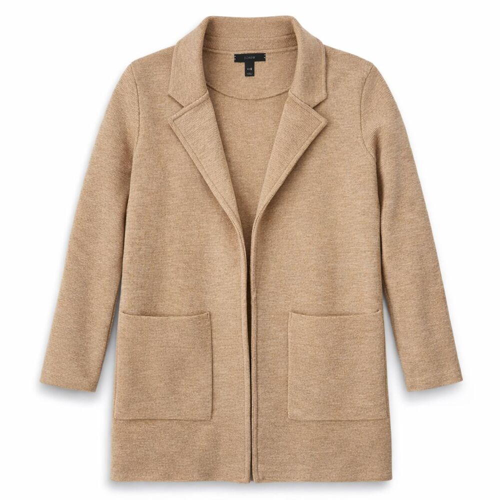 J.Crew Sophie Merino Wool Cardigan XXXS Tan